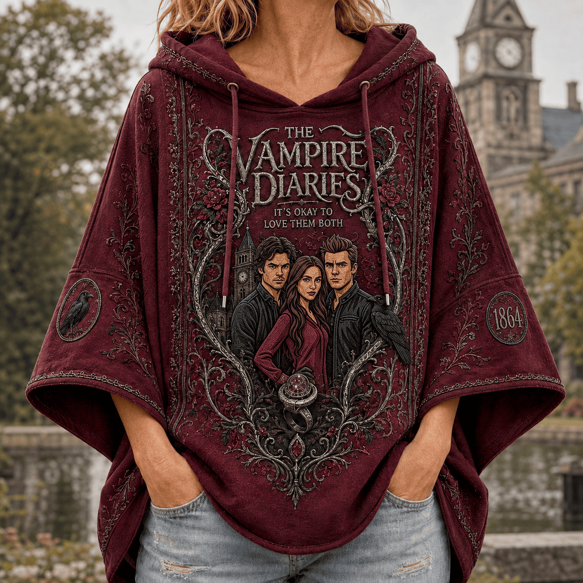 Premium TVD Short Sleeve Hoodie NTVA
